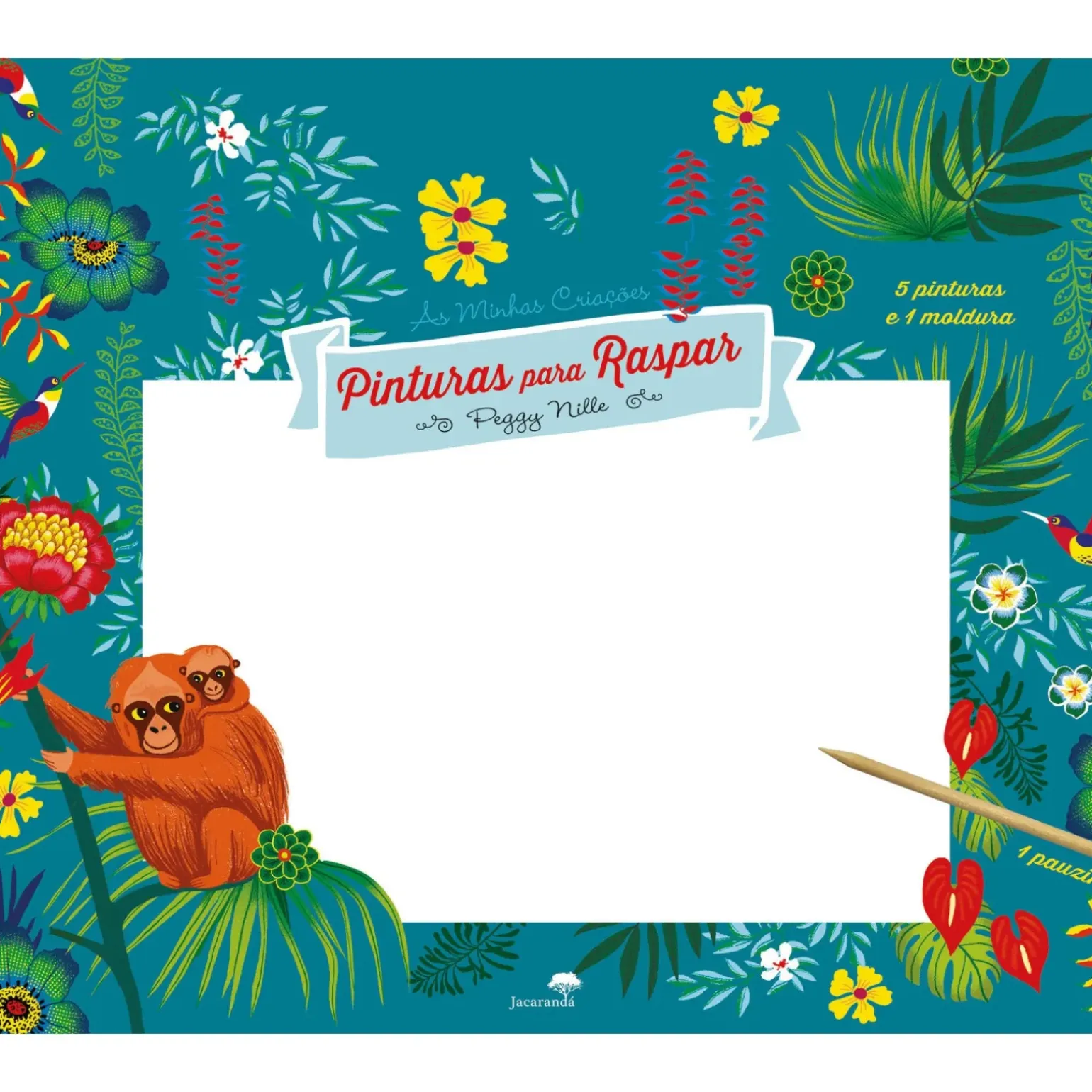 Pinturas para Raspar - Florestas Encantadas de Peggy Nille