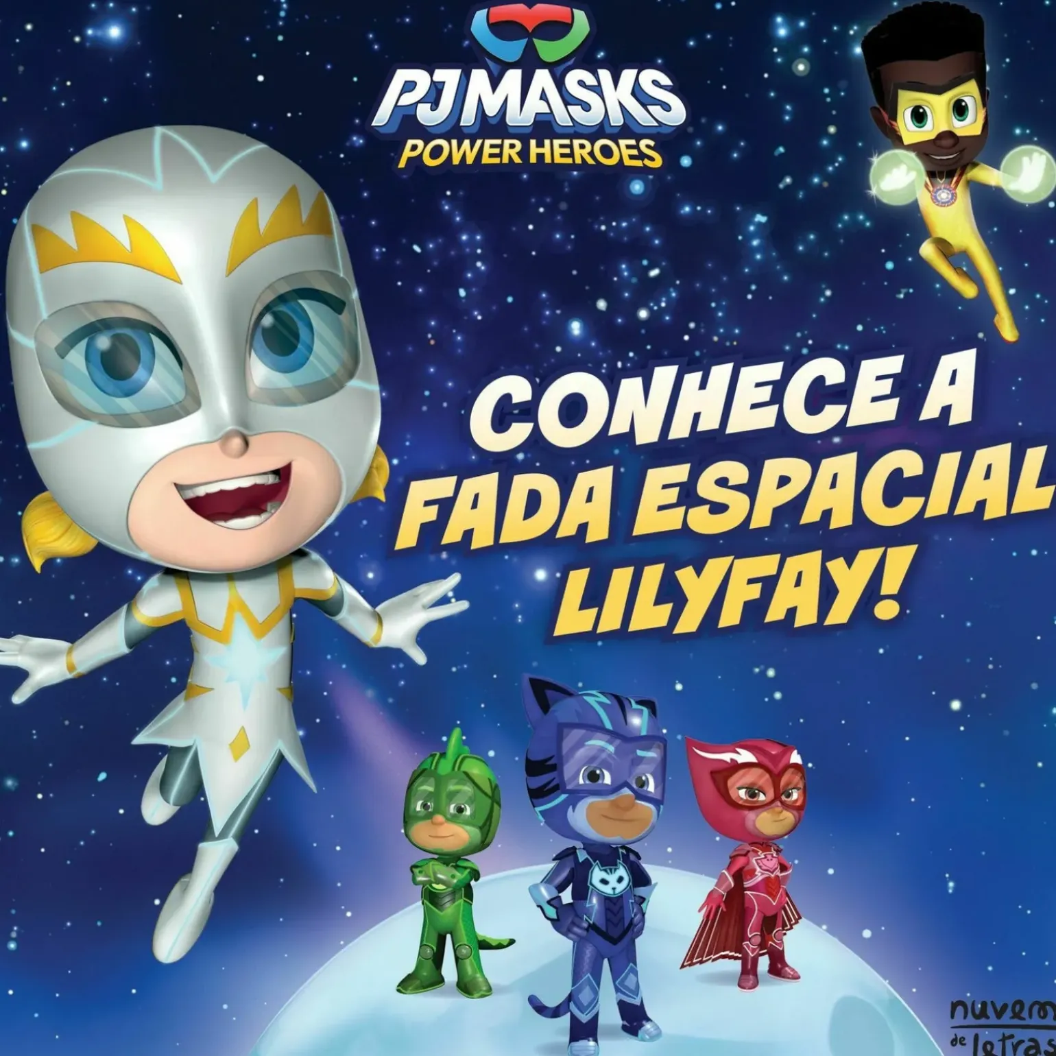PJ Masks Power Heroes - Conhece a Fada Espacial Lilyfay!