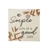 Placa Decorativa Simple Life