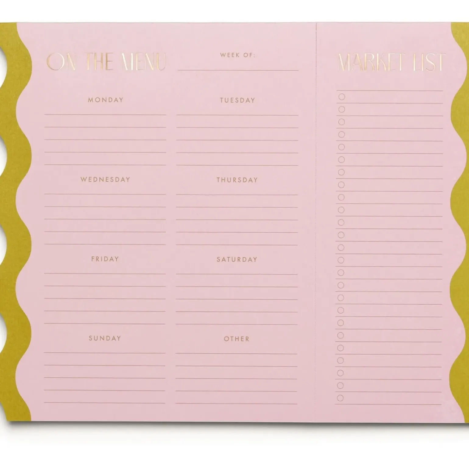 Planner Com Magnéticos - Rosa