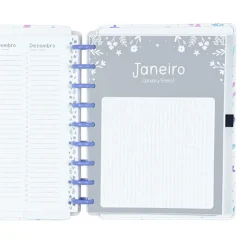Planner Lilac Fields By Sophia Martins Caderno Inteligente