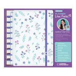 Planner Lilac Fields By Sophia Martins Caderno Inteligente