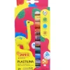 Plasticina Cores Fluor 15gr 10 unidades (artigo sortido)