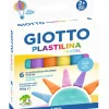 Plasticina Cores Pastel 6X15G Giotto