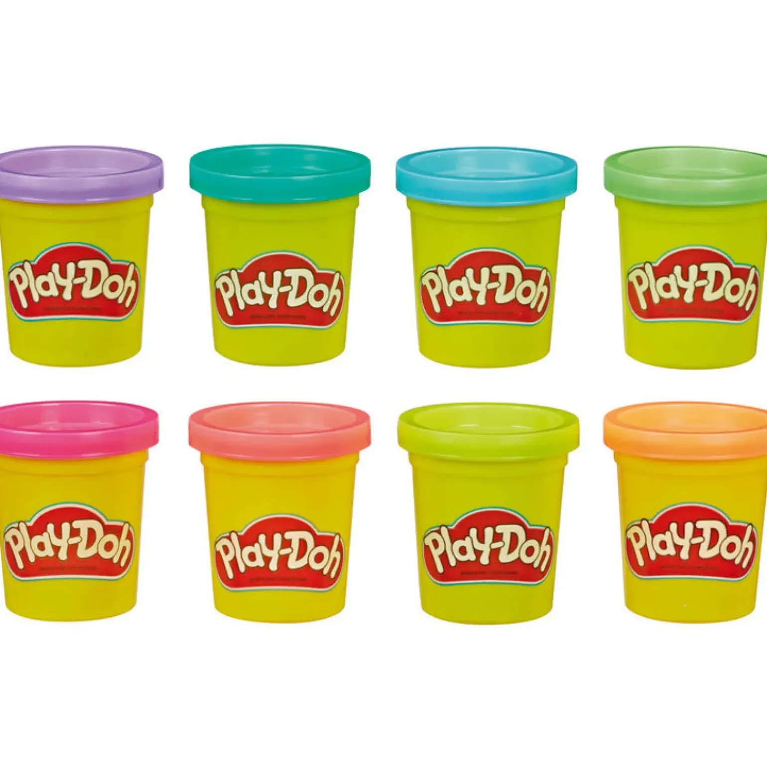 Plasticina Pack 8 Potes