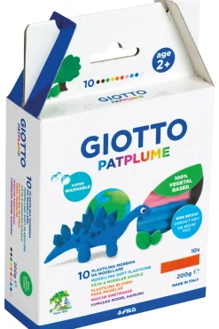 Plasticina Patplume 10X20Gr Giotto
