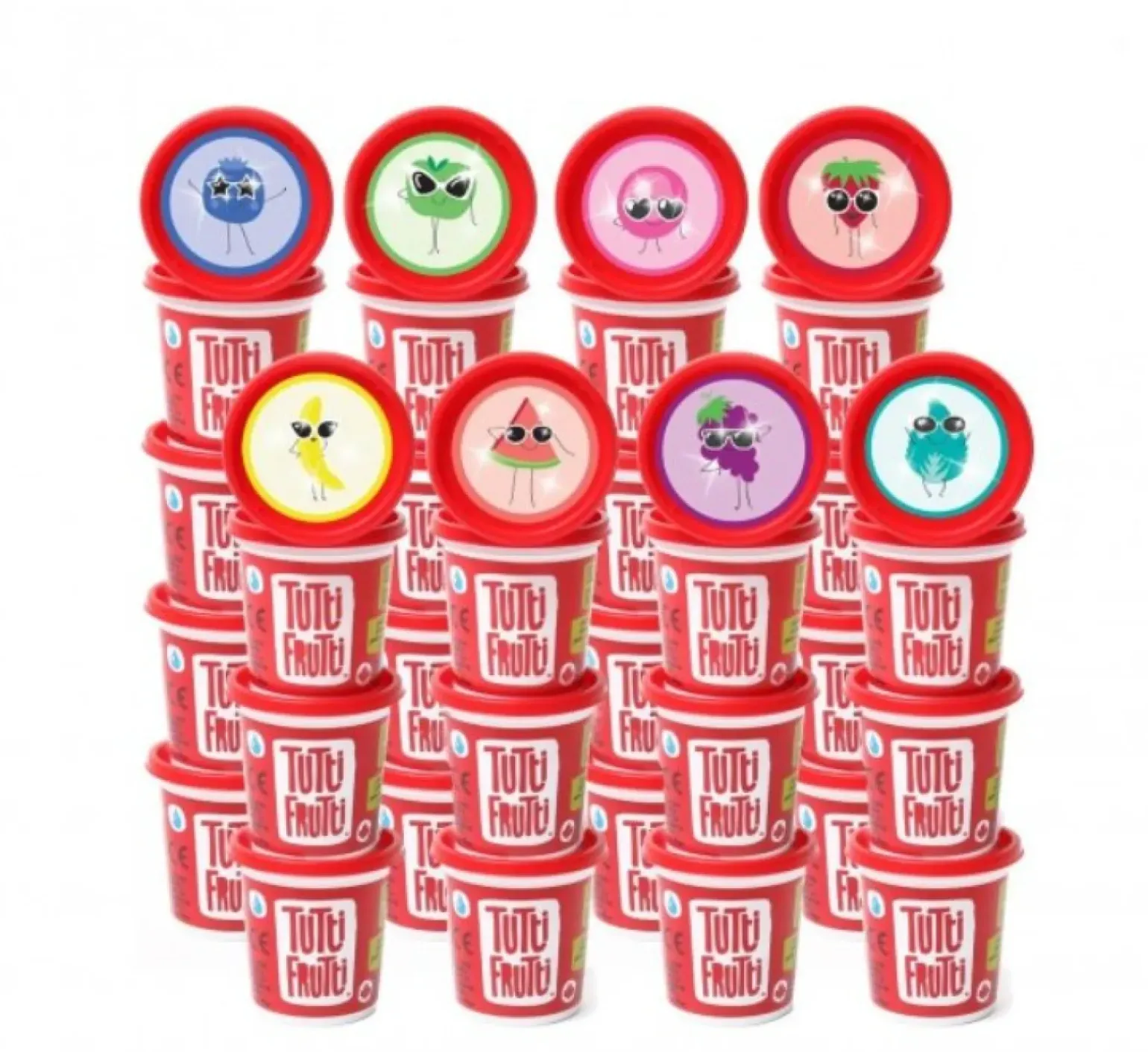 Plasticina Tutti Frutti Potes Individuais