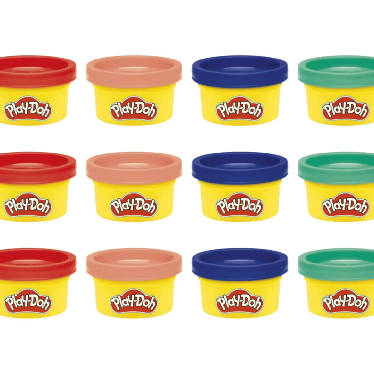 Play-Doh Conjunto Divertido Com 12 Potes