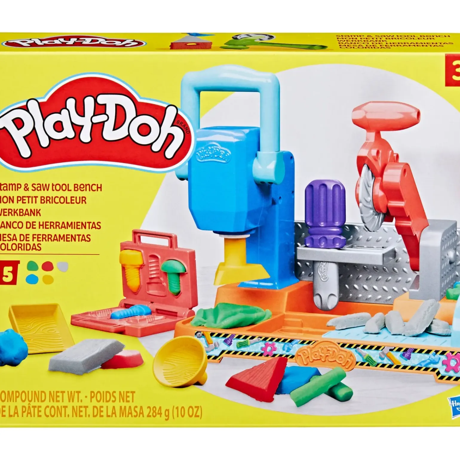 Play-Doh Mesa De Ferramentas Coloridas