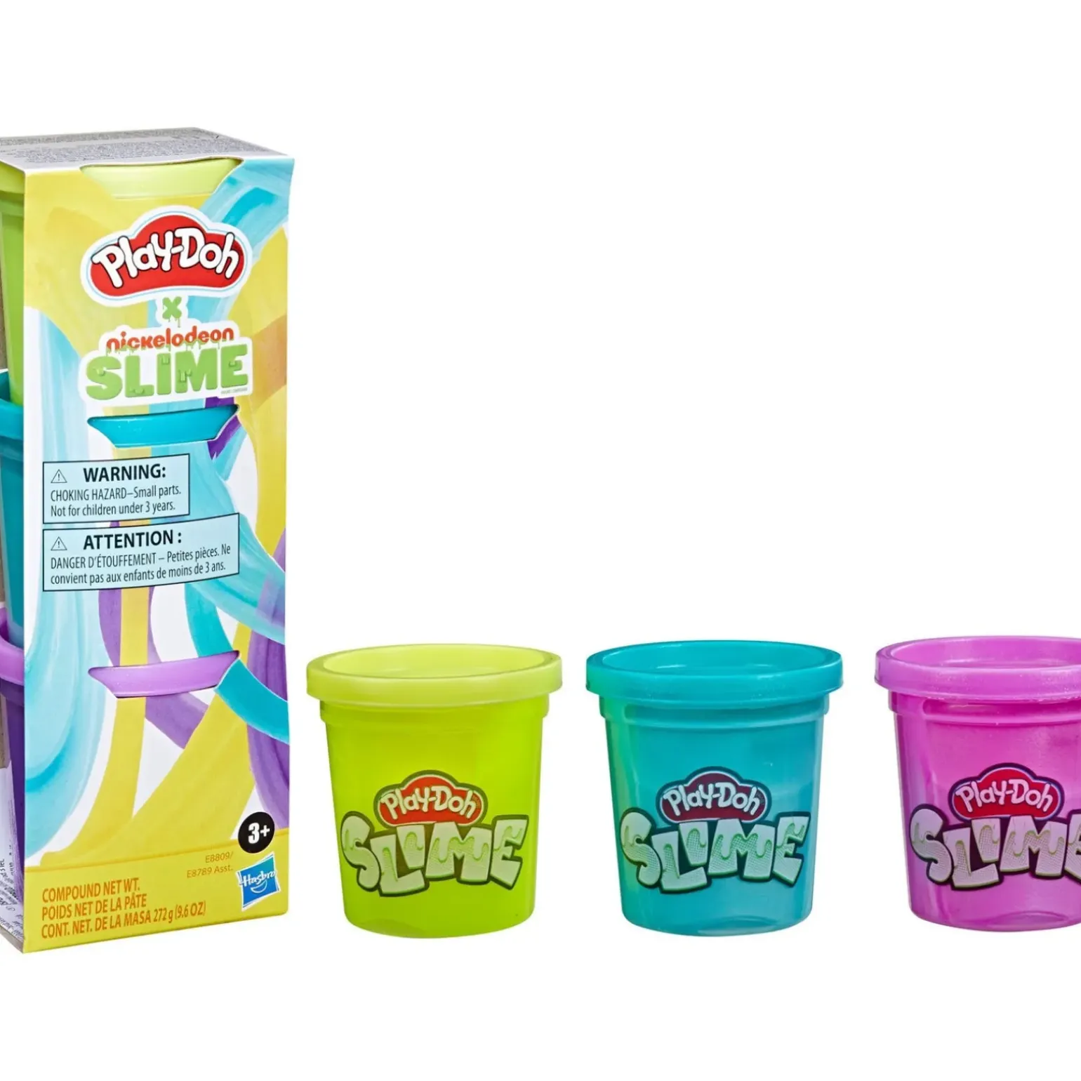 Play-Doh Slime Kit Com 3 Potes