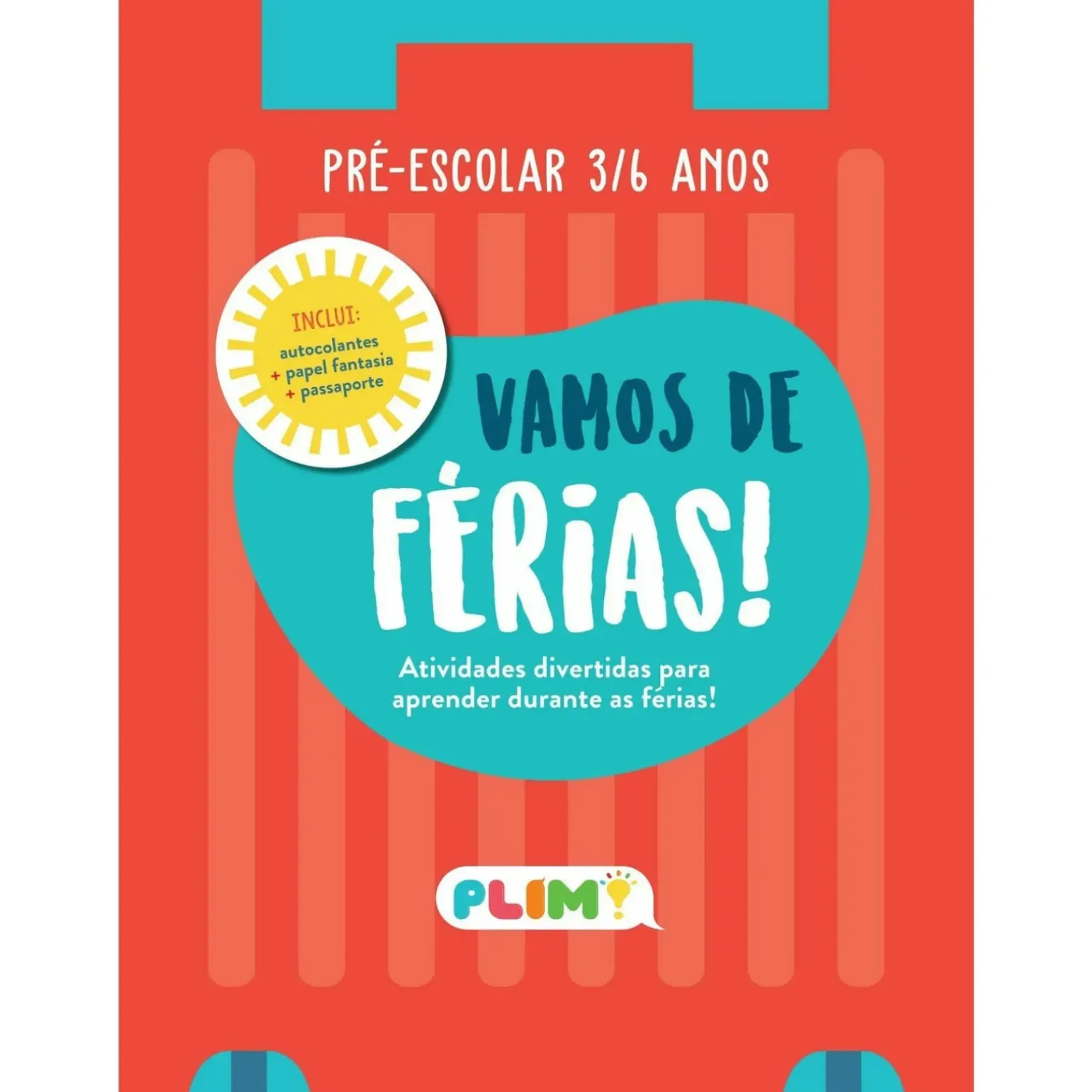 Plim! Vamos de Férias 3/6 Anos de Plim