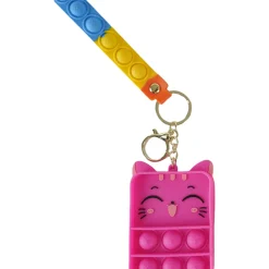 Porta Chaves Bubbles Gato