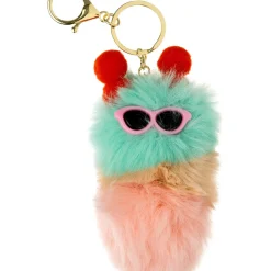 Porta Chaves Peluche Lagarta