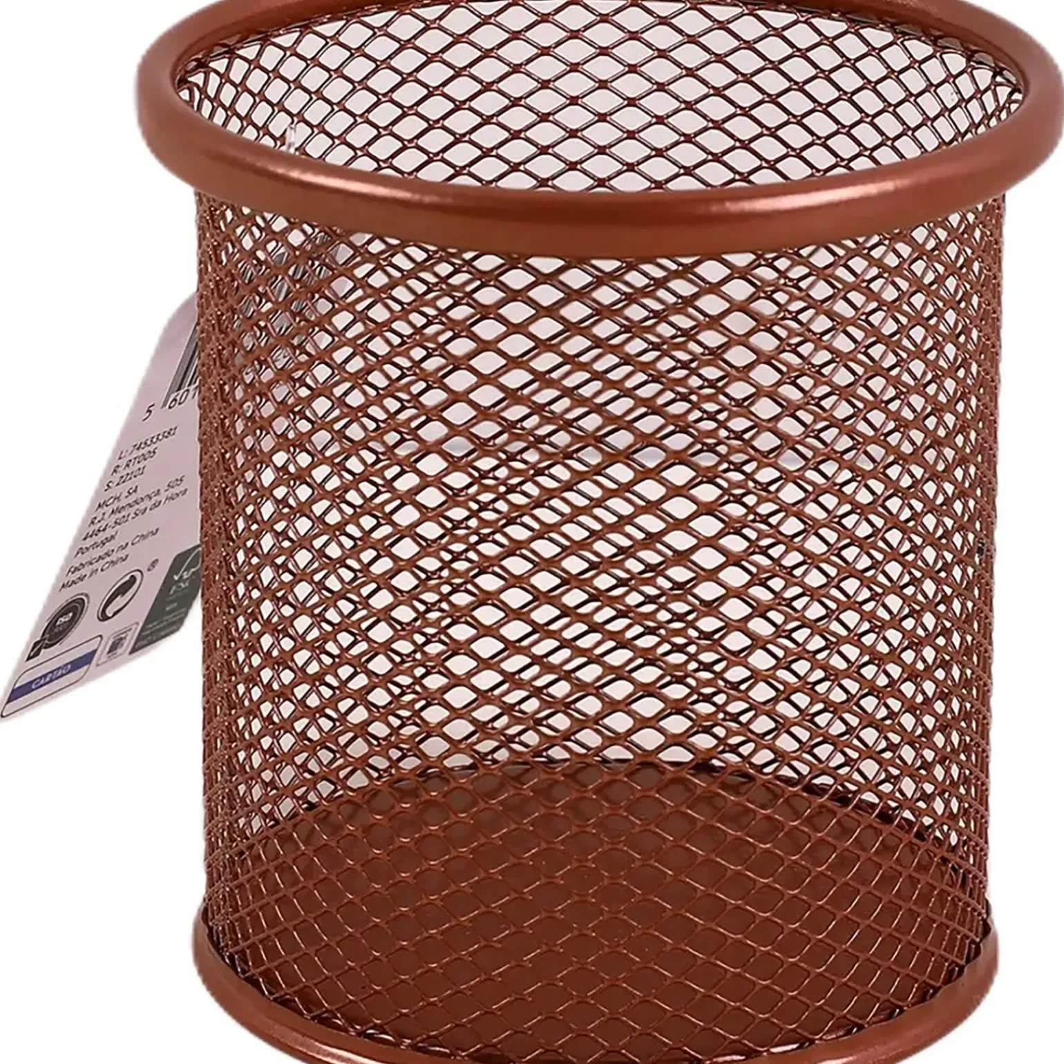 Porta Lápis 9cm Rose Gold