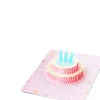 Postal 3D Birthday Cake