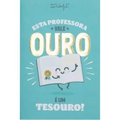 Postal - Esta Professora Vale Ouro
