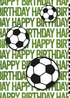 Postal - Happy Birthday Futebol