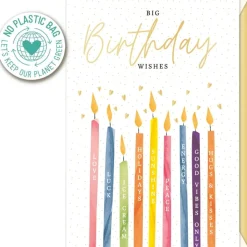 Postal - Happy Birthday Velas