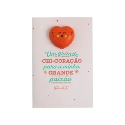 Postal Squishy - Um Grande Chi-Coração Para A Minha Grande Paixão