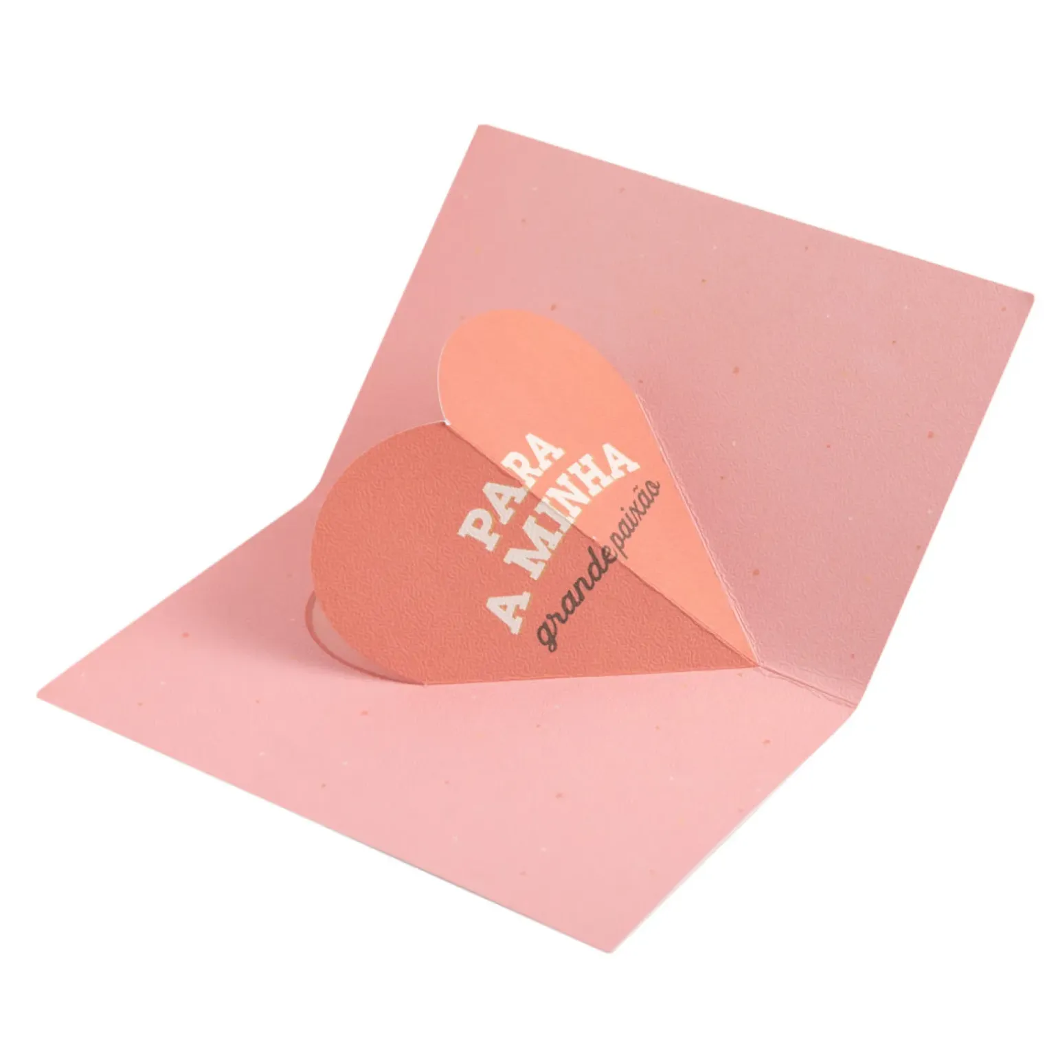 Postal - Um Grande Chi-Coração Para A Minha Grande Paixão
