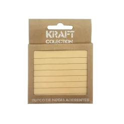 Post It Pautado - Kraft