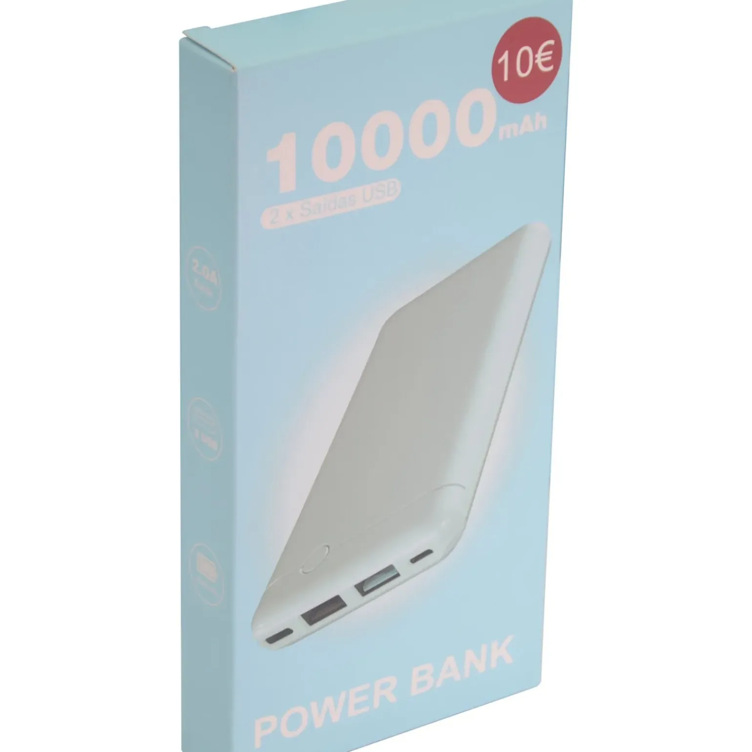 Power Bank 10.000Mah Aqua Sky
