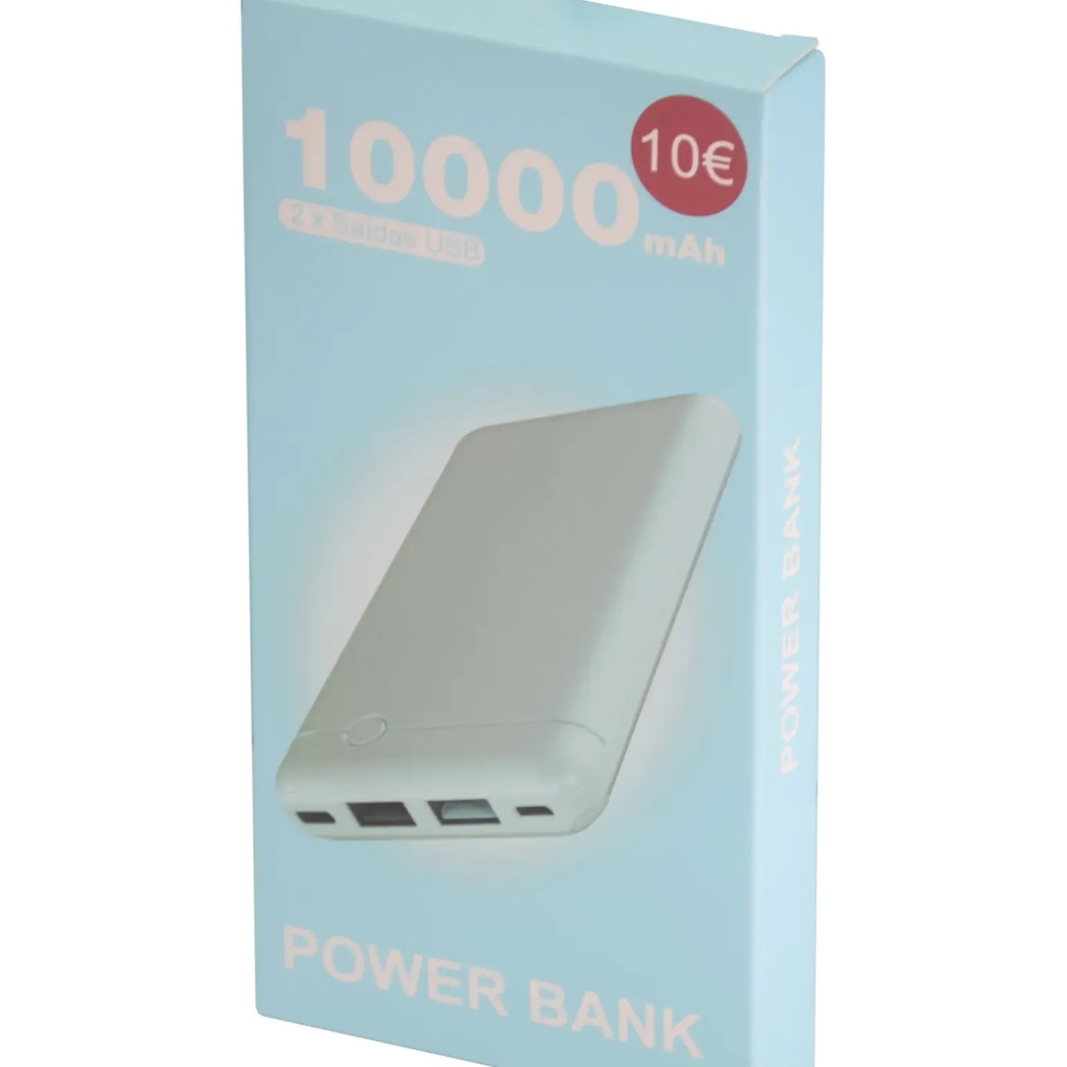 Power Bank 10.000Mah Aqua Sky