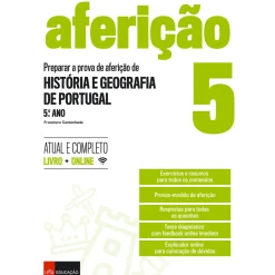 Preparar a Prova de Aferição de História e Geografia de Portugal - 5.º Ano de Francisco Cantanhede