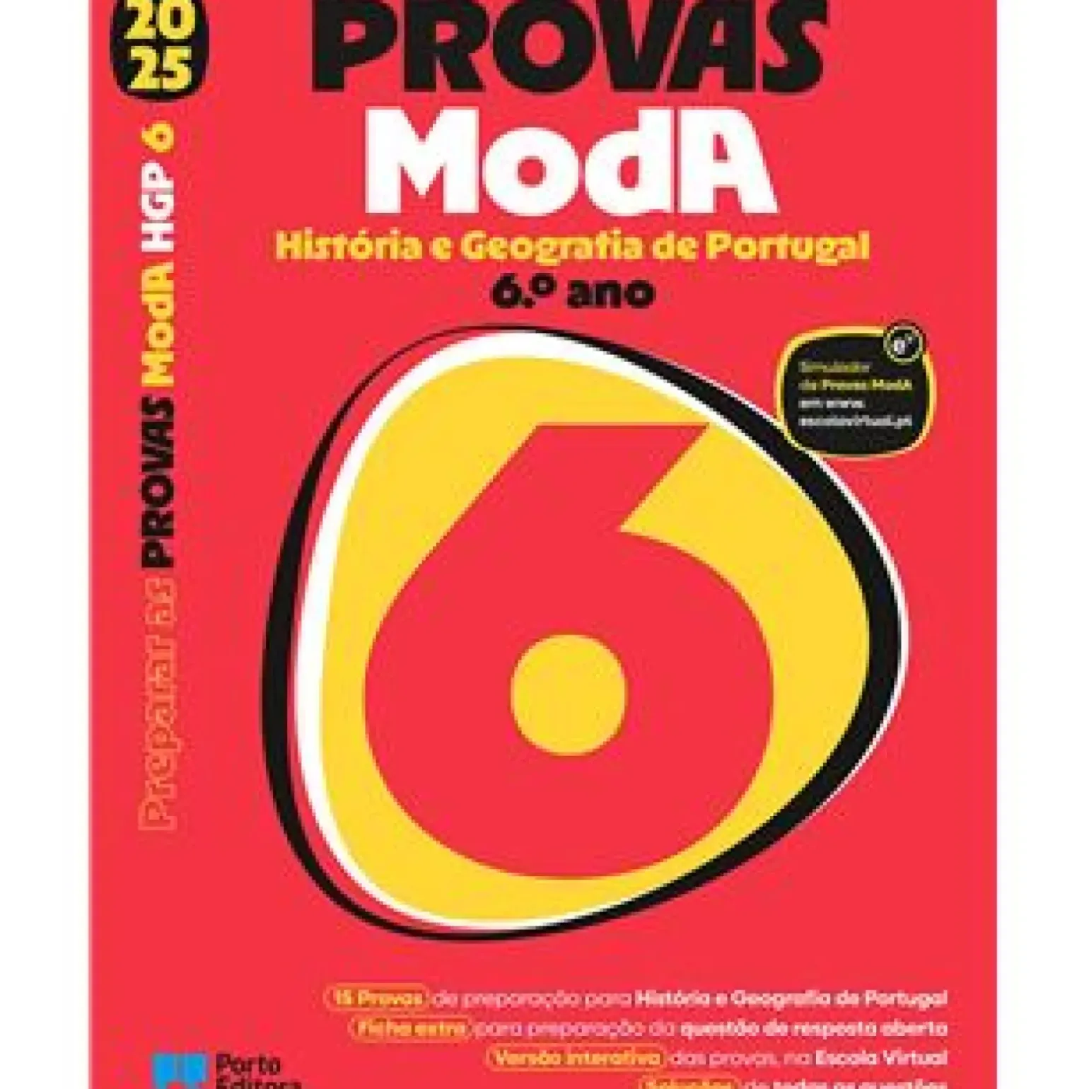 Preparar as Provas ModA 2025 - História e Geografia de Portugal 6.º Ano