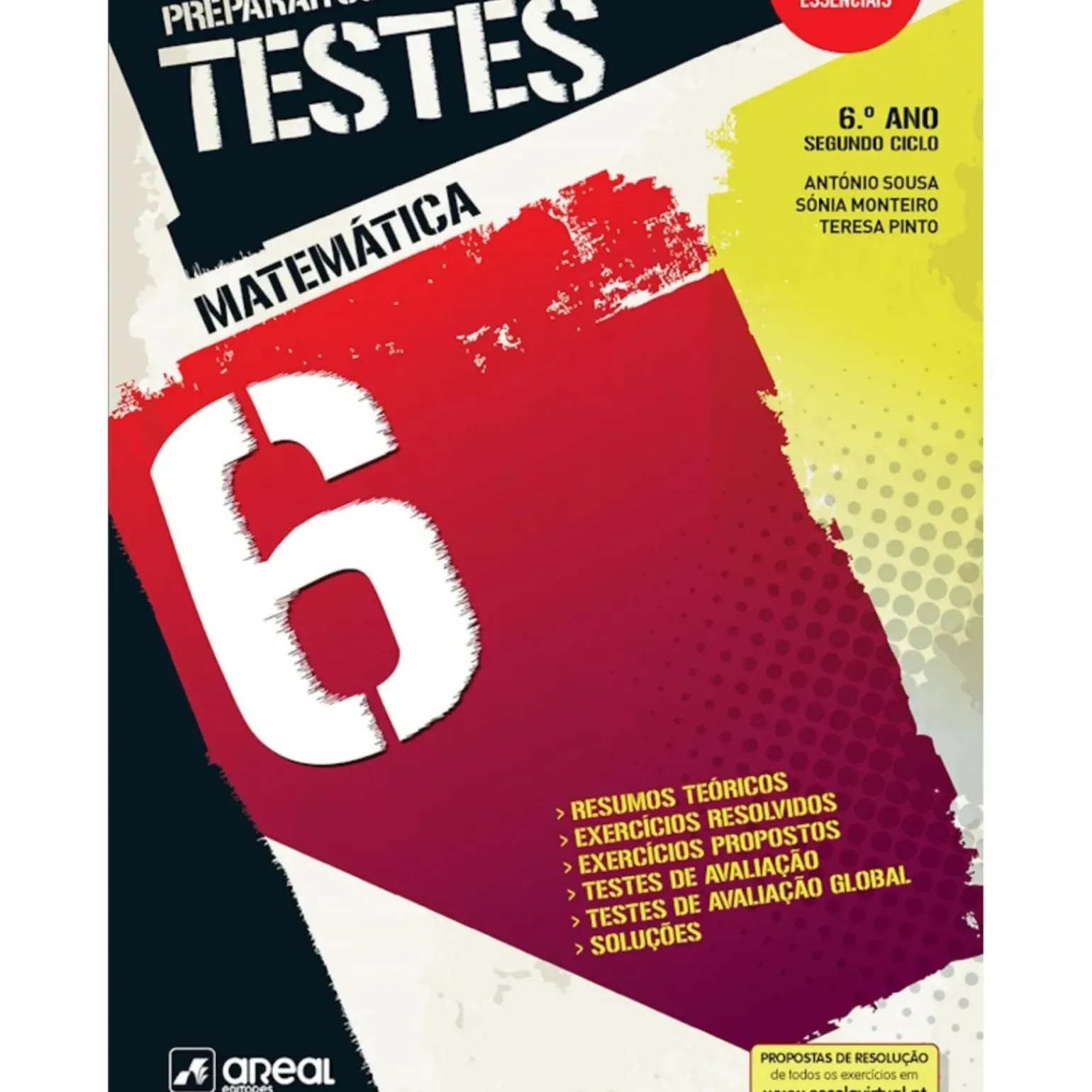 Preparar os Testes - Matemática 6 - 6.º Ano de António Sousa, Sónia Monteiro e Teresa Pinto