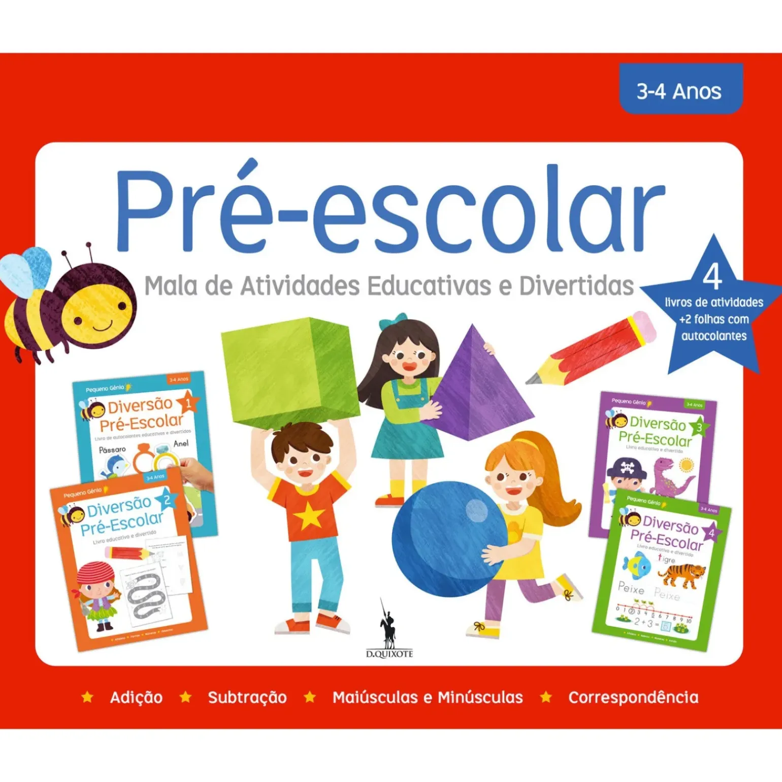 Pré-Escolar - Mala de Atividades Educativas e Divertidas de Vários Autores