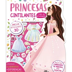 Princesas Cintilantes: Livro de Atividades