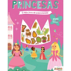Princesas o Meu Livro Autocolante