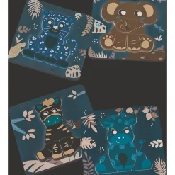 Puzzle Animais De Madeira Zoko