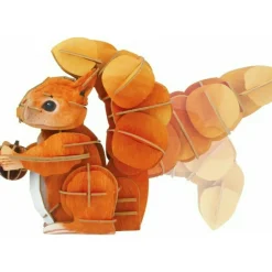 Puzzle 3D Adjustable - Squirrel