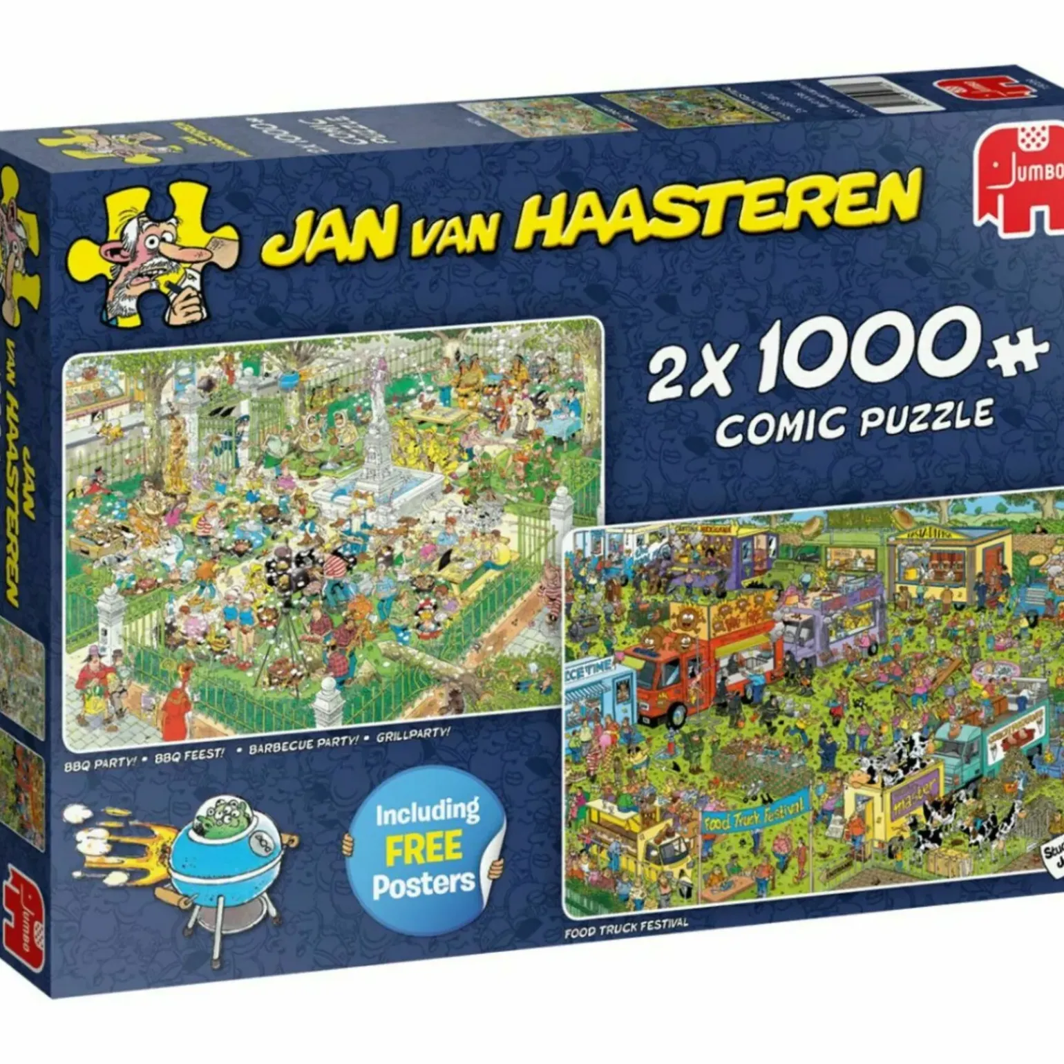 Puzzle 1000 Peças Comics (artigo sortido)