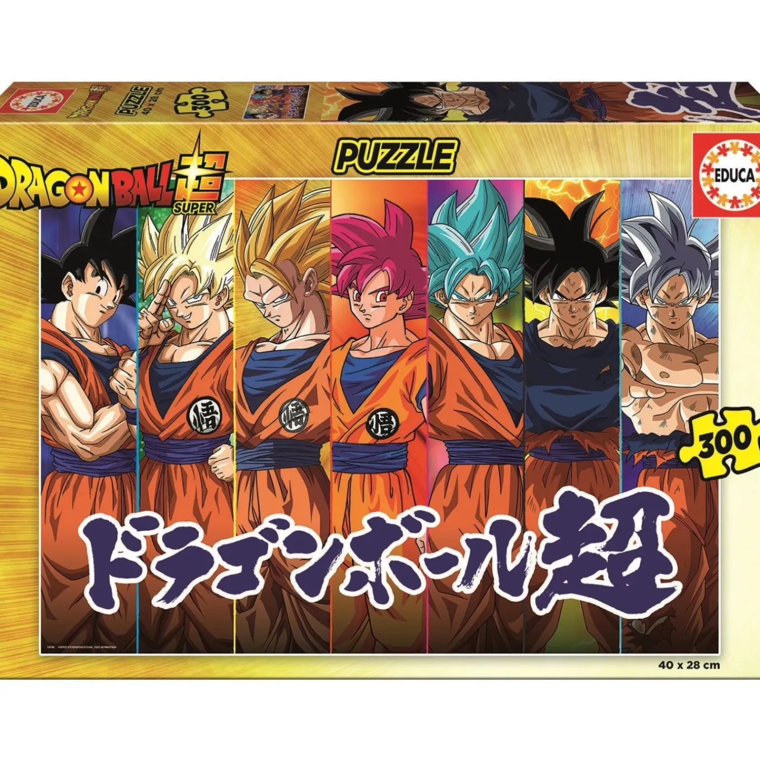 Puzzle 300 Peças Dragon Ball Super Educa