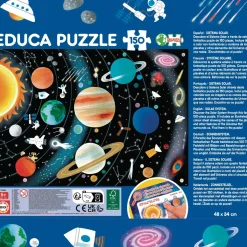 Puzzle 150 Peças Sistema Solar Educa