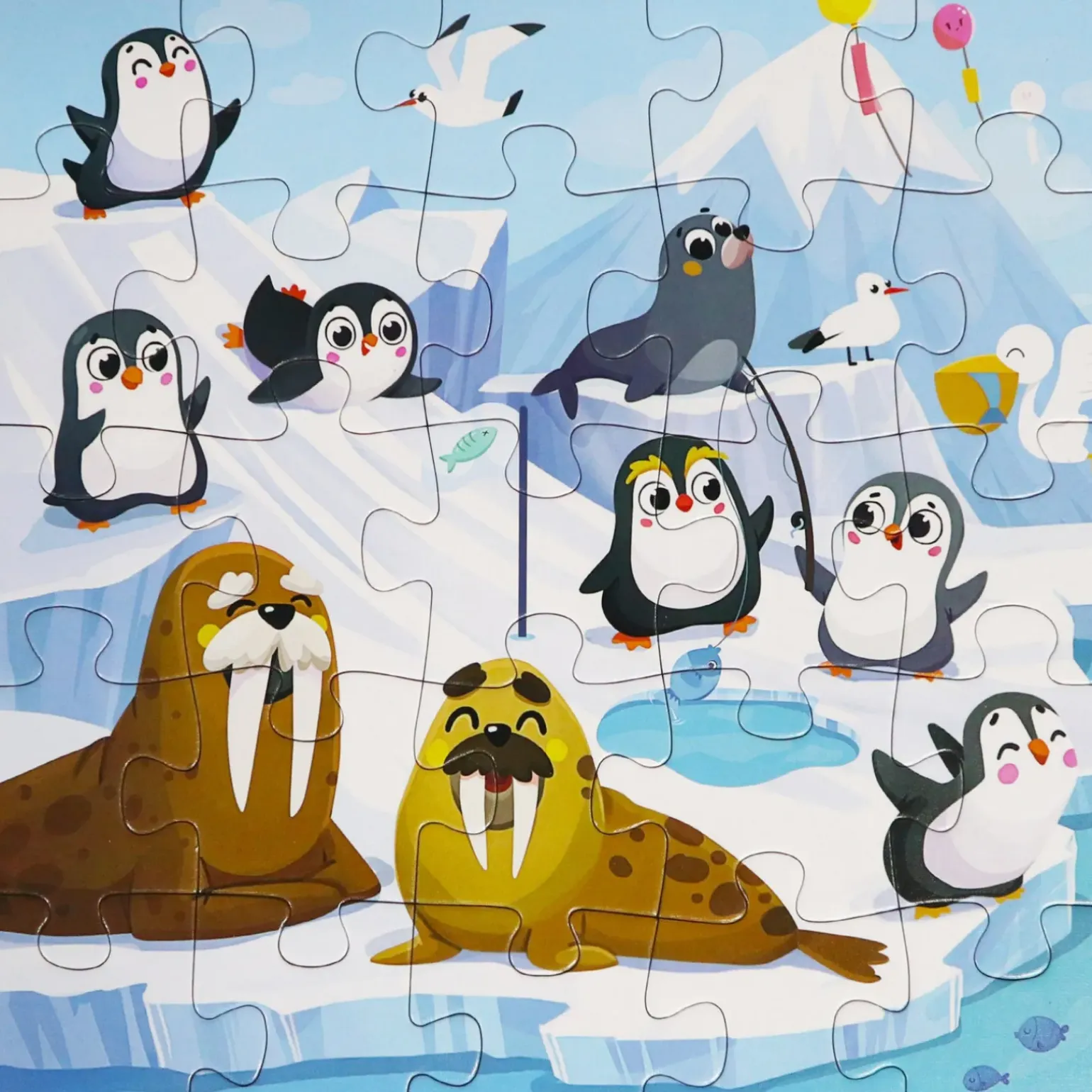 Puzzle Ártico / Explora Oceanos / Um Dia Quinta Sortido