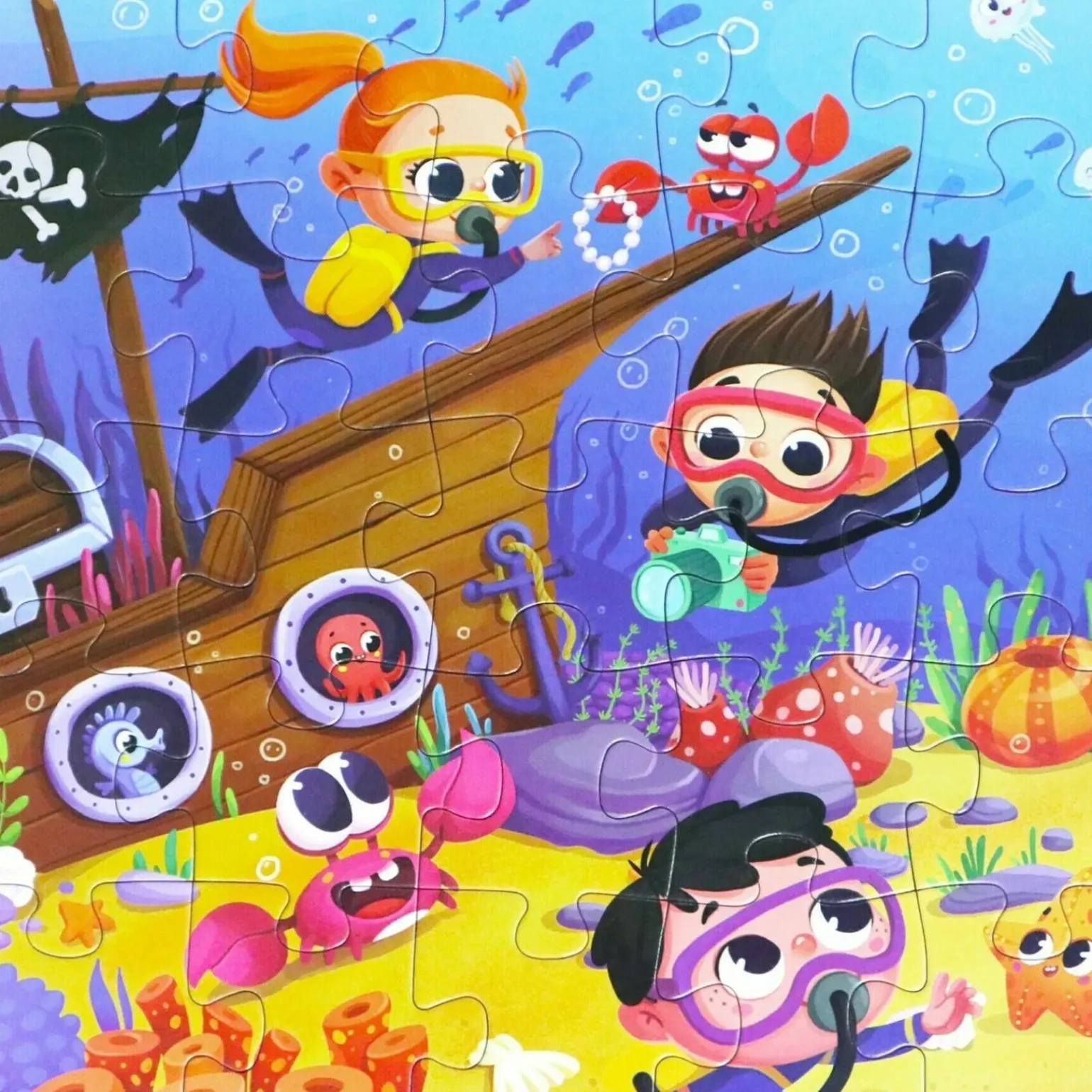 Puzzle Ártico / Explora Oceanos / Um Dia Quinta Sortido