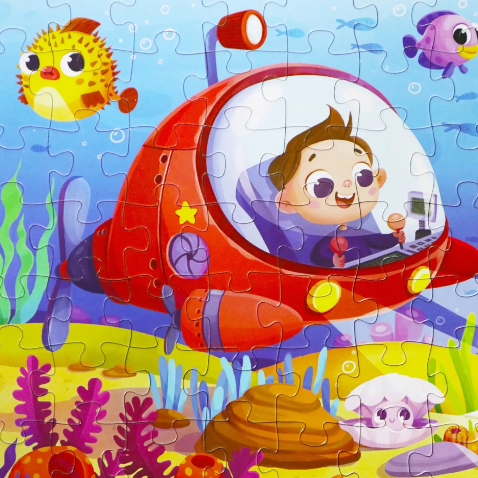 Puzzle Ártico / Explora Oceanos / Um Dia Quinta Sortido