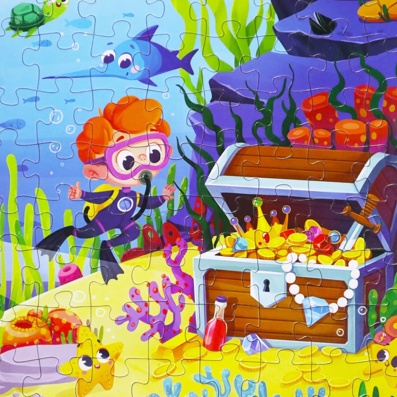 Puzzle Ártico / Explora Oceanos / Um Dia Quinta Sortido