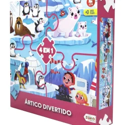 Puzzle Ártico / Explora Oceanos / Um Dia Quinta Sortido