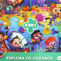 Puzzle Ártico / Explora Oceanos / Um Dia Quinta Sortido