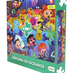 Puzzle Ártico / Explora Oceanos / Um Dia Quinta Sortido