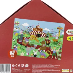 Puzzles Mundo Fadas / Circo Divertido / Viagem Espaço Sortido