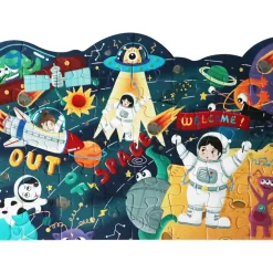 Puzzles Mundo Fadas / Circo Divertido / Viagem Espaço Sortido