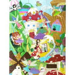 Puzzles Mundo Fadas / Circo Divertido / Viagem Espaço Sortido