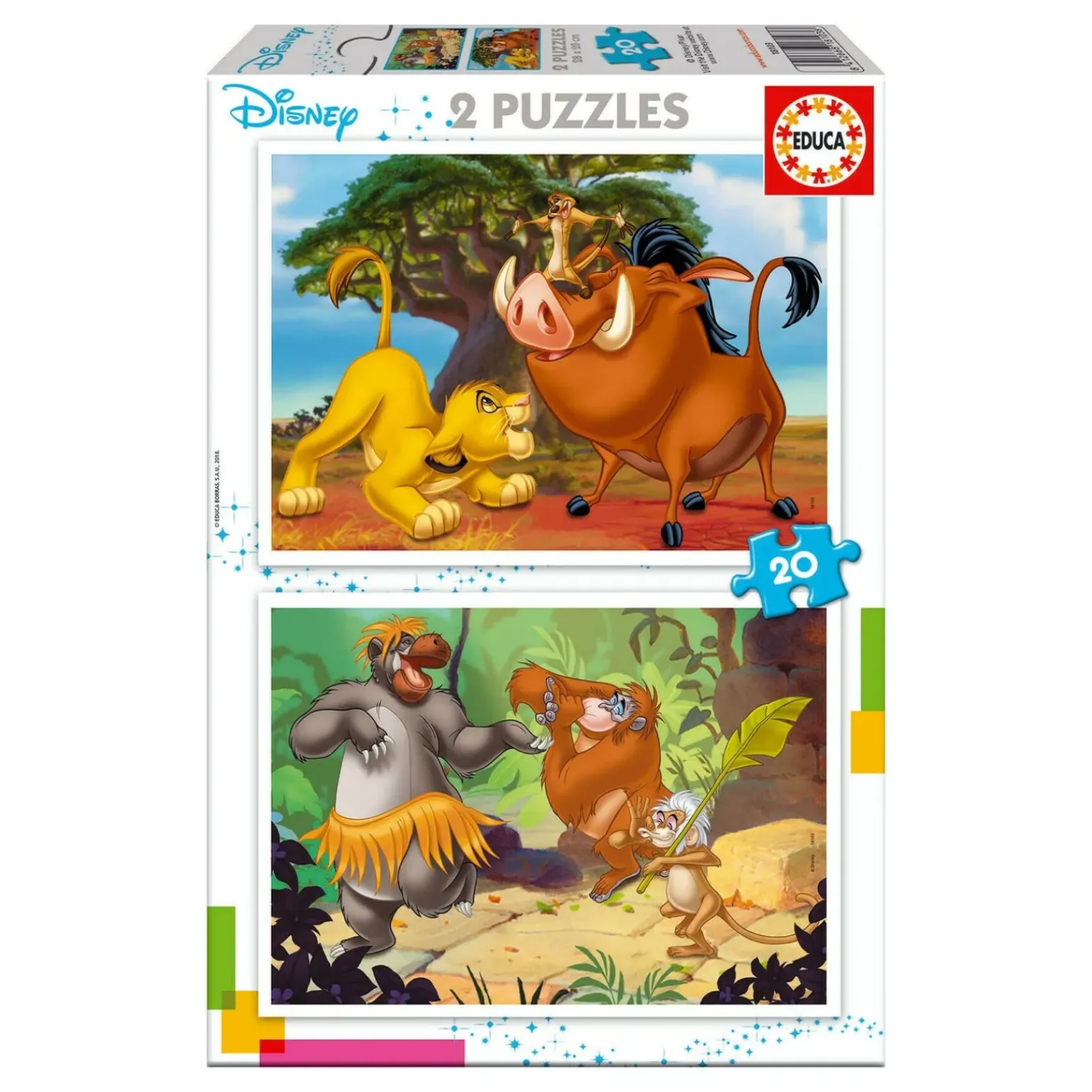 Puzzles 2X20 Sortidos