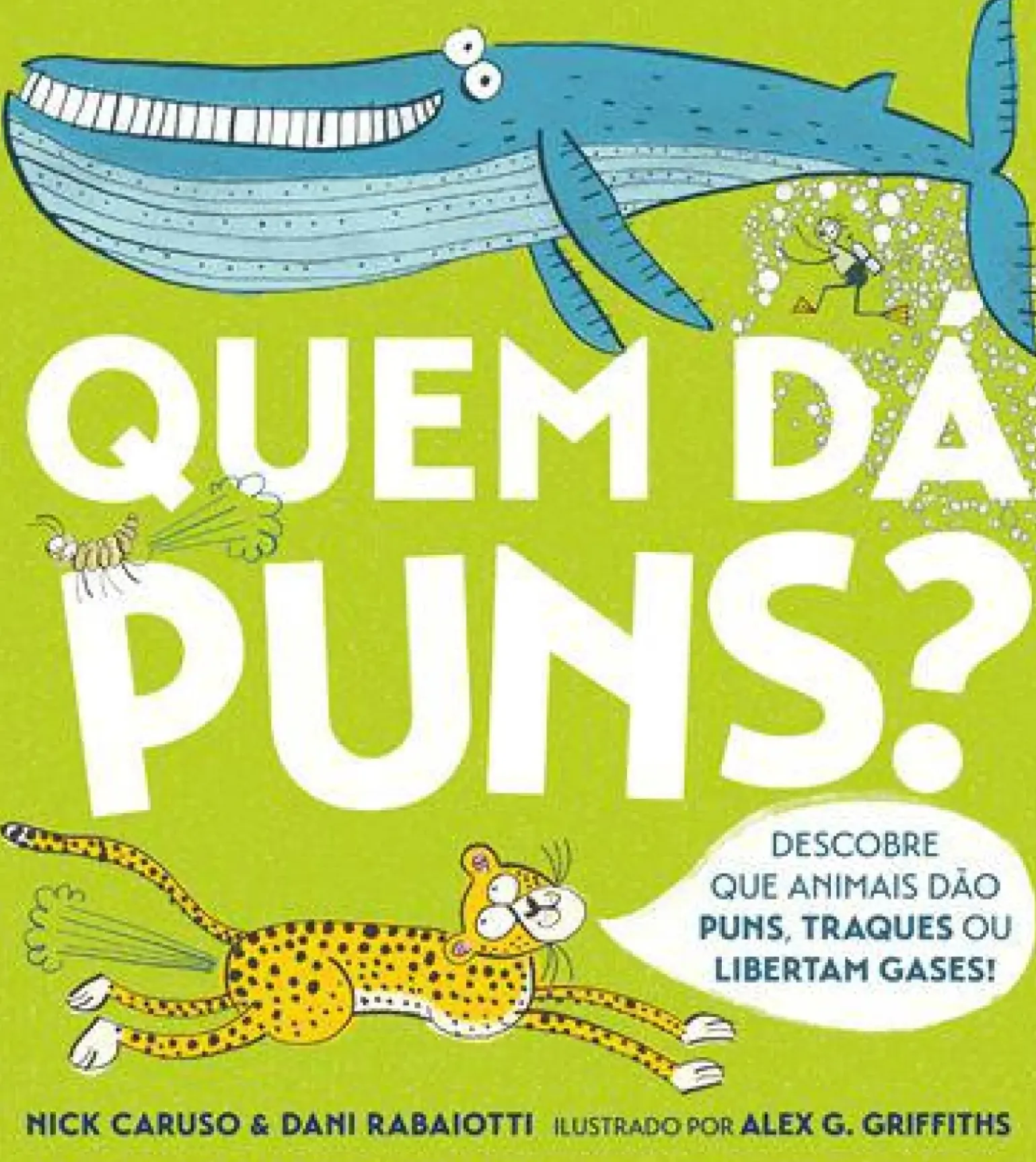 Quem Dá Puns? de Nick Caruso e Dani Rabaiotti